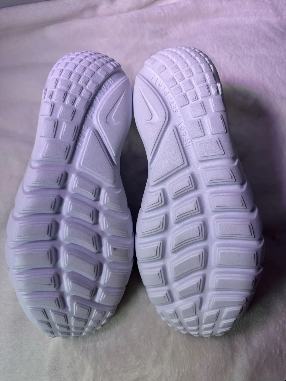 Nike  Grey and White Slip-On Sneaker